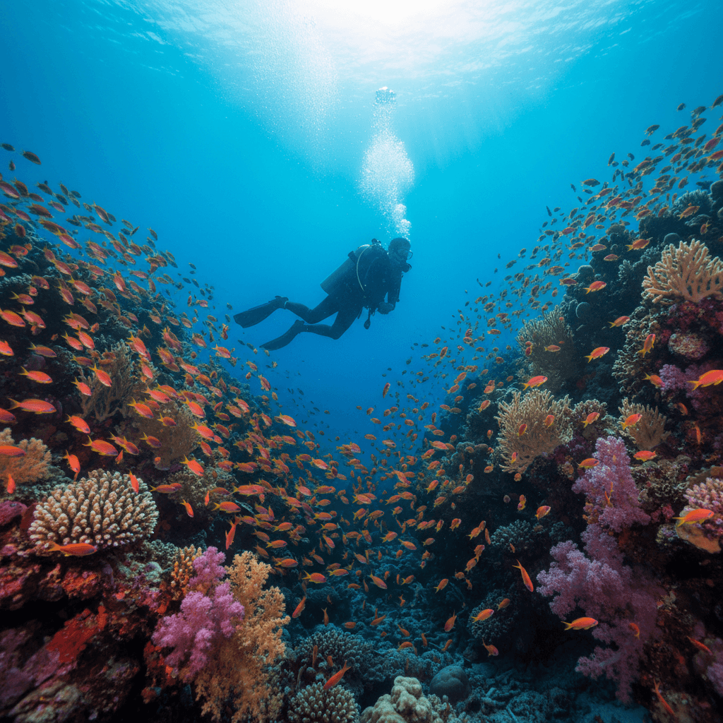 Coral Triangle diving