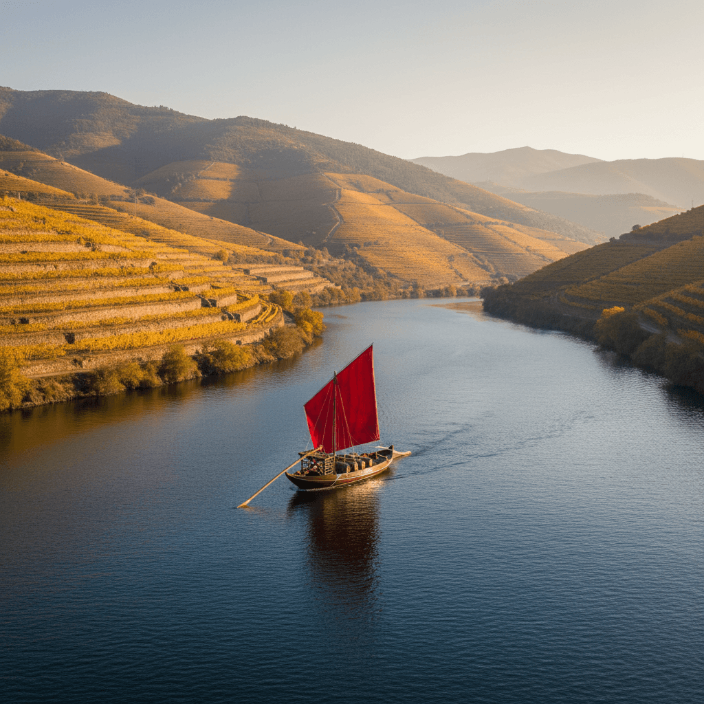 Vale do Douro de barco