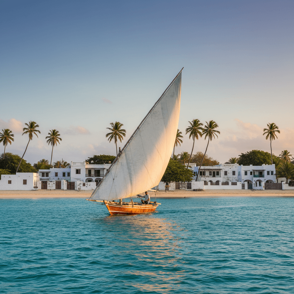 Costa swahili em Lamu