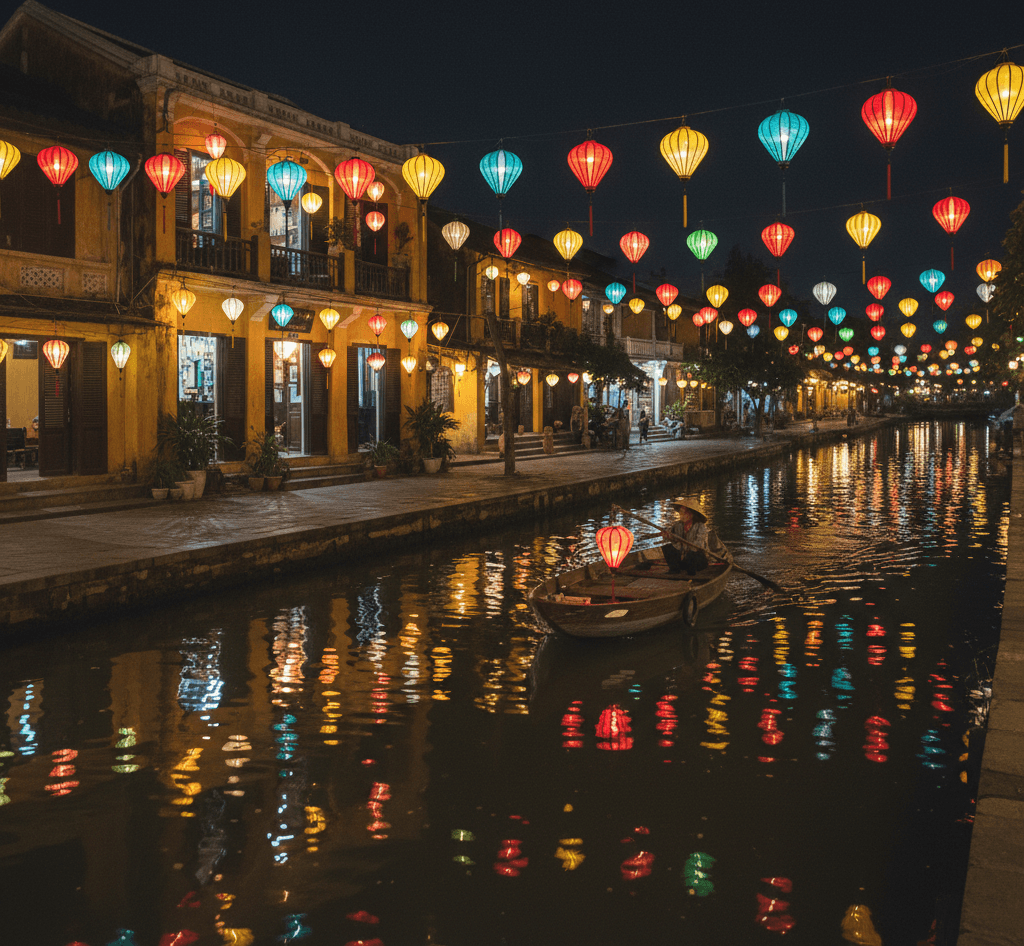 Hoi An das lanternas